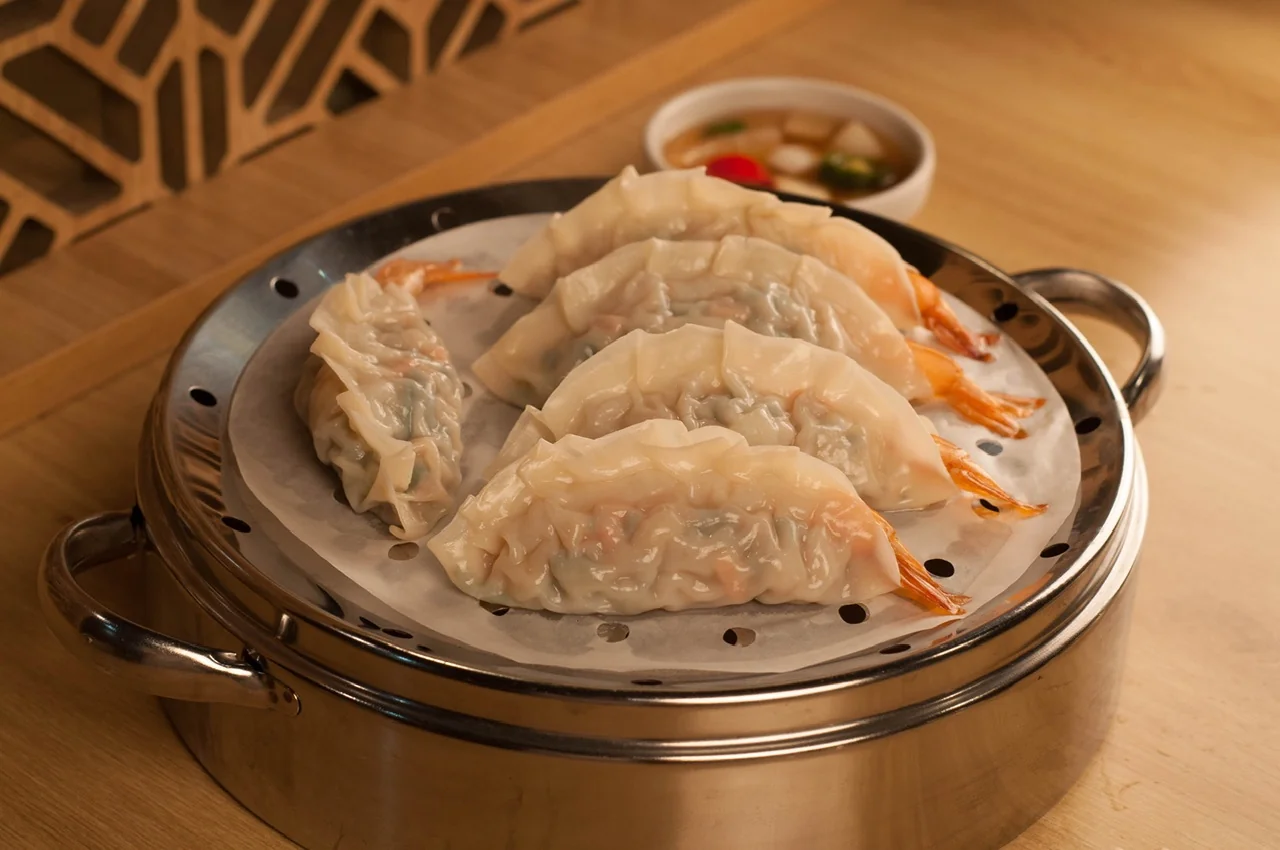 고기통새우만두