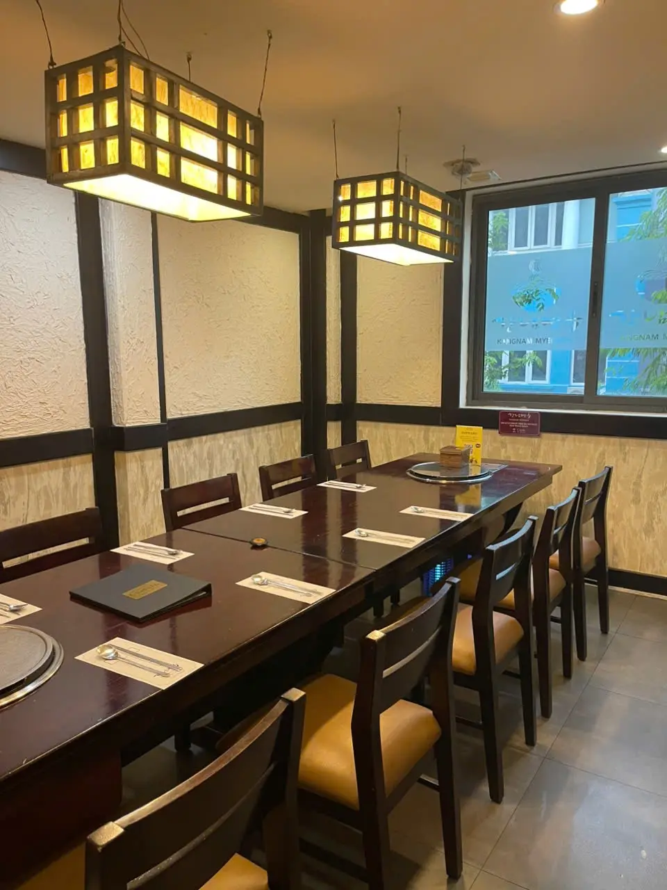 강남면옥 호치민점 13개 프라이빗 룸 대표 공간